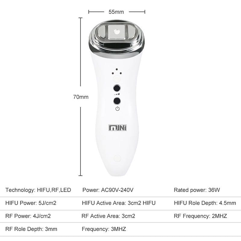 ハンドヘルド RF シワ取り機