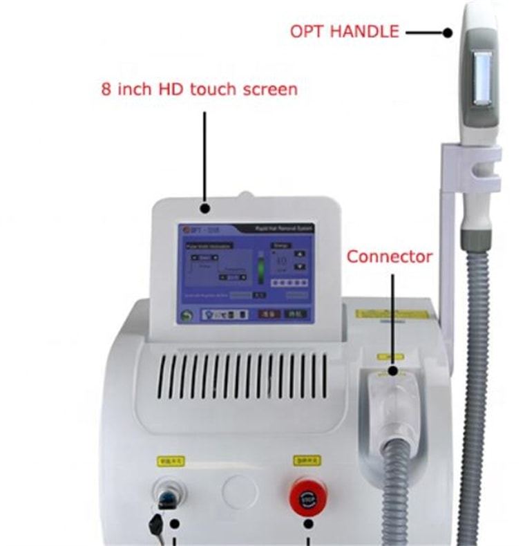 レーザー IPL OPT SHR 脱毛機